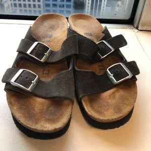 Birkenstock Papillio platform sandals altered